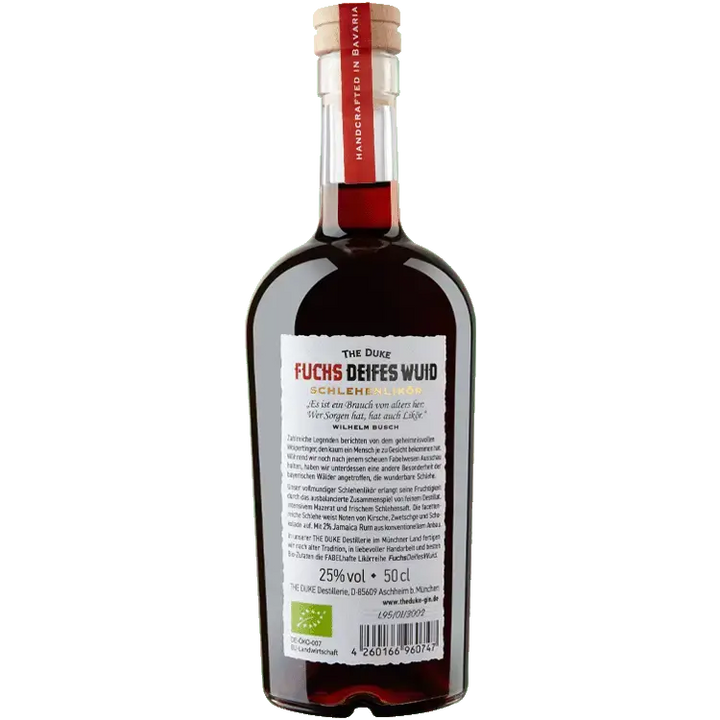 Schlehenlikör - FUCHSDeifesWuid 50 cl