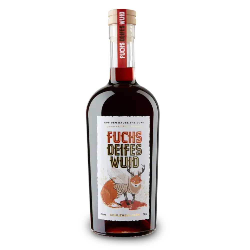 Schlehenlikör - FUCHSDeifesWuid 50 cl