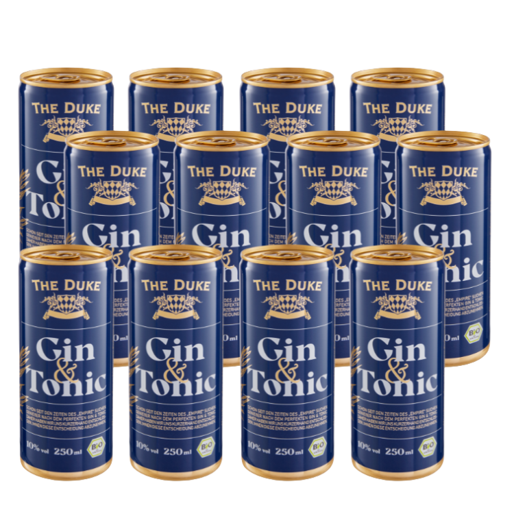 THE DUKE Gin & Tonic 12er Set