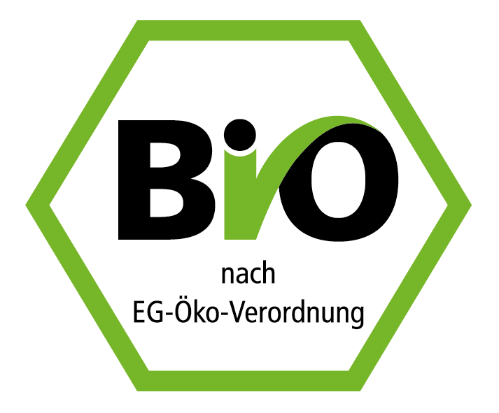 German state organic seal, hexagonal, "Bio nach EG-Öko-Verordnung"