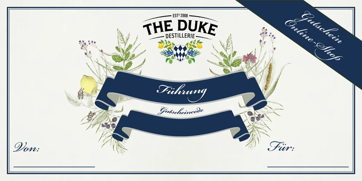 Gift voucher: distillery tour