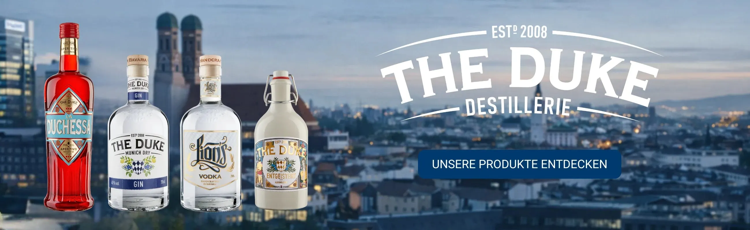 THE DUKE Destillerie – Handcrafted Spirits aus München