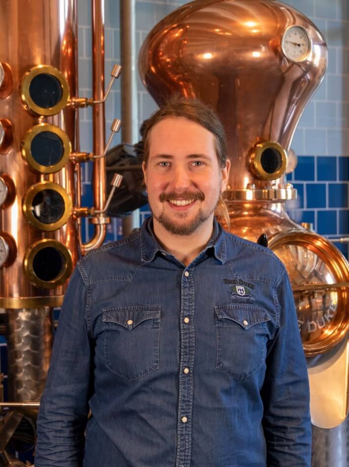Georg „Magic“ Zwiehoff, Betriebsleitung und Destillateurmeister bei THE DUKE