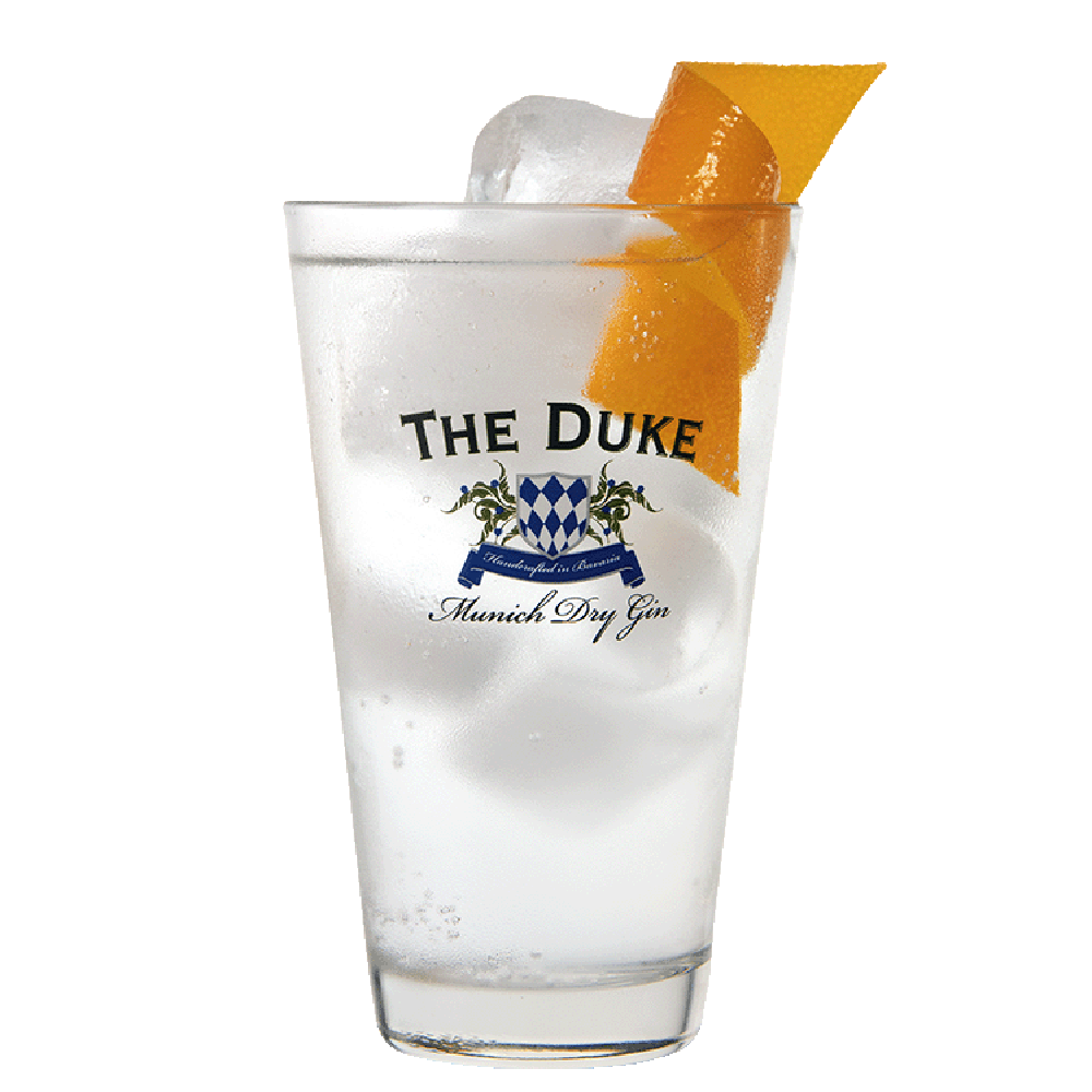 THE DUKE Entgeistert und Tonic im Longdrinkglas