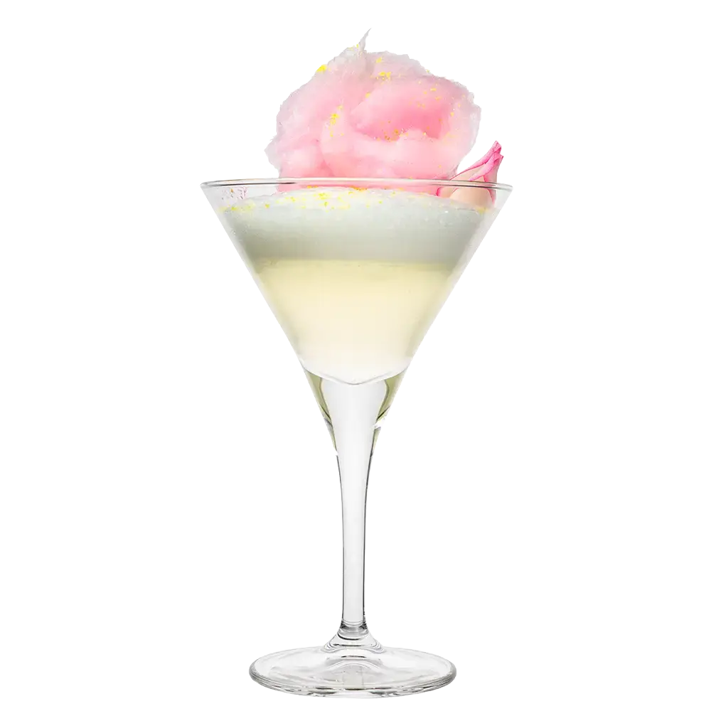 Cotton Candy mit THE DUKE Munich Dry Gin 