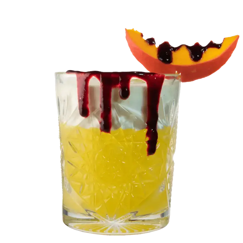 Halloween Gin Sour mit THE DUKE Rough Gin