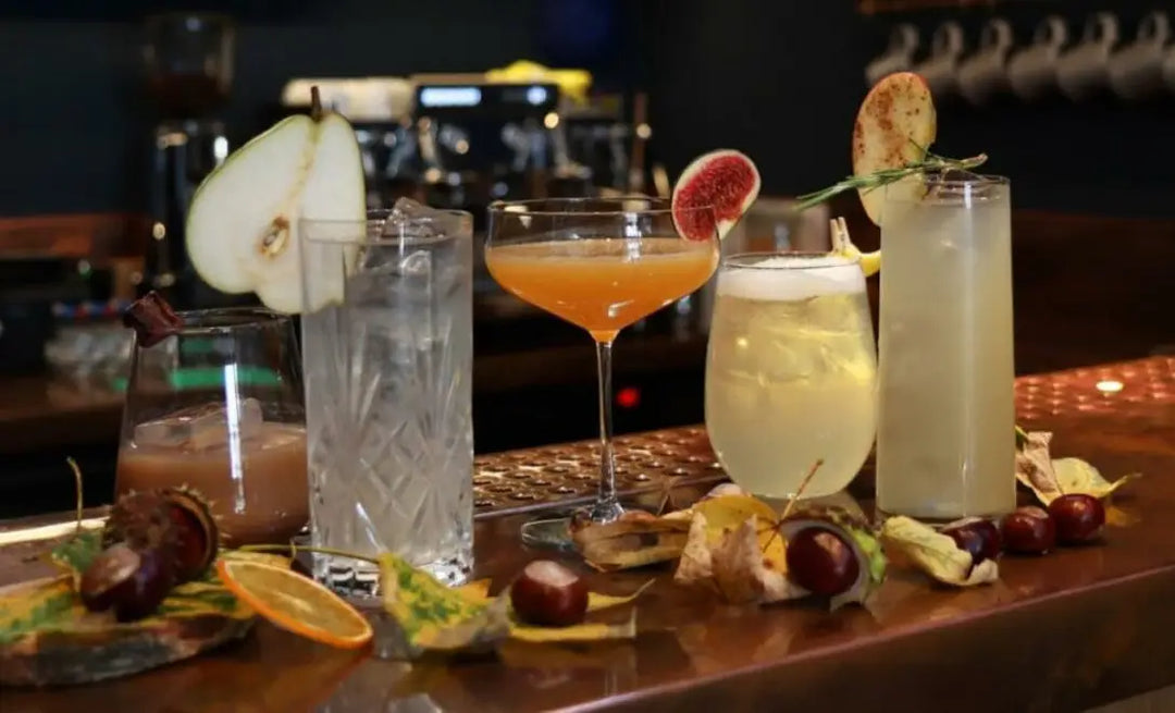 HERBST-DRINKS-MIT-GIN-VODKA THE DUKE