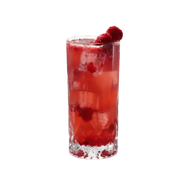 Hildis Punch im Highballglas mit THE DUKE Entgeistert