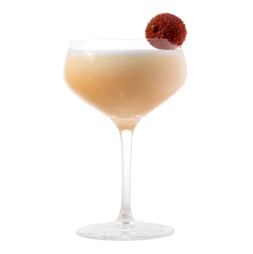 Lurching Lychee mit THE DUKE Rough Gin