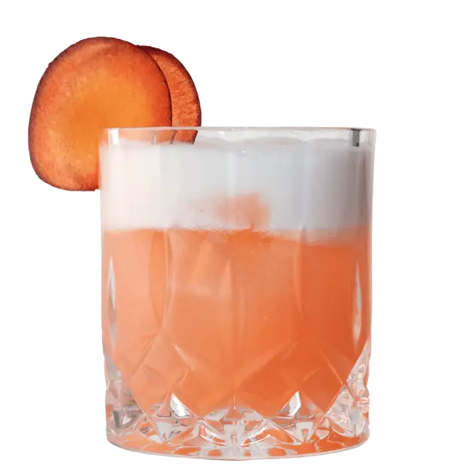 Pflaumen Vodka Sour mit Lion's Vodka