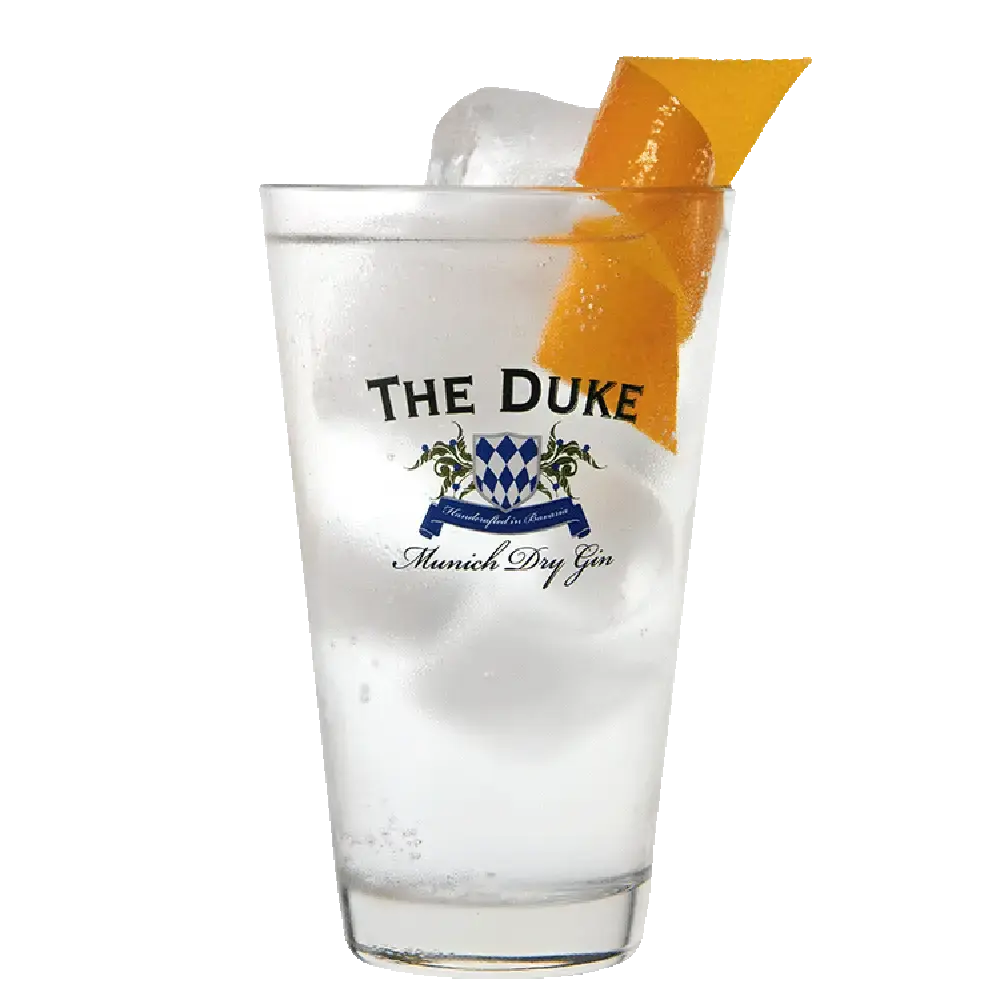 Drink THE DUKE Entgeistert und Tonic im Longdrinkglas