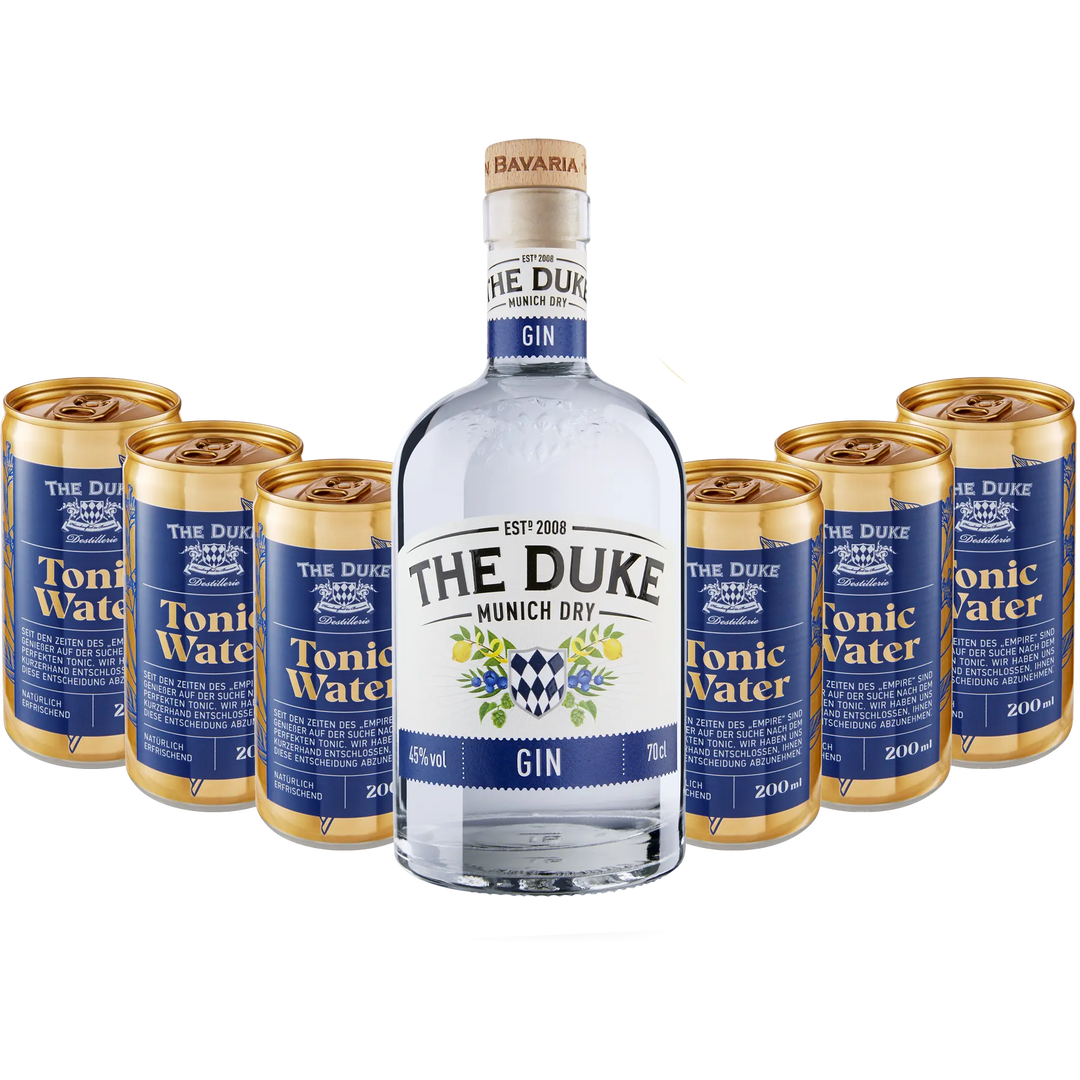 THE DUKE Gin & 6er Tonic Water Set