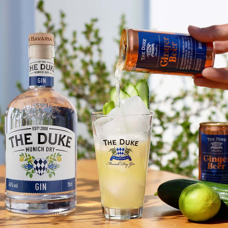 Munich Mule mit dem klassischen THE DUKE Munich Dry Gin 