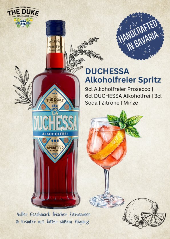LA DUCHESSA - Aperitivo Bavarese - alkoholfrei