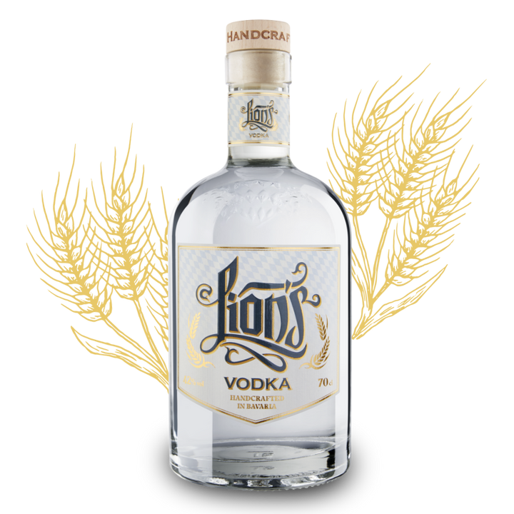 LION’s – Munich Handcrafted Vodka 70 cl mit Geschenkverpackung