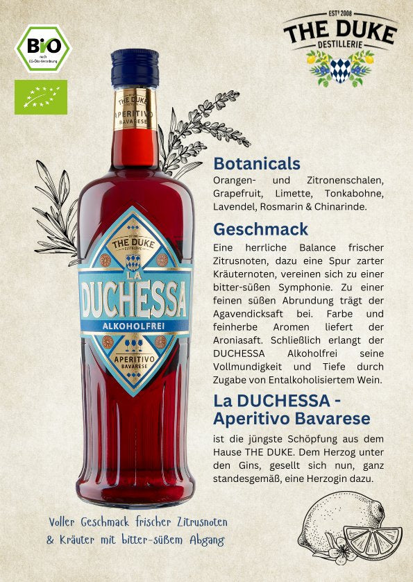 LA DUCHESSA - Aperitivo Bavarese - alkoholfrei