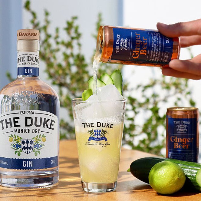 Munich Mule mit dem klassischen THE DUKE Munich Dry Gin 