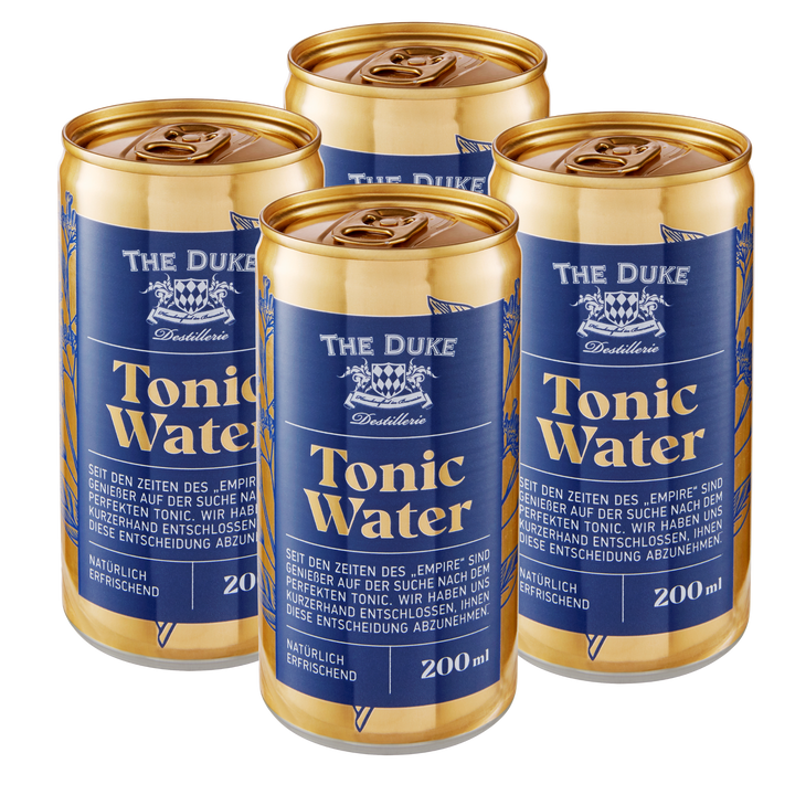 THE DUKE Tonic Water 4er Set