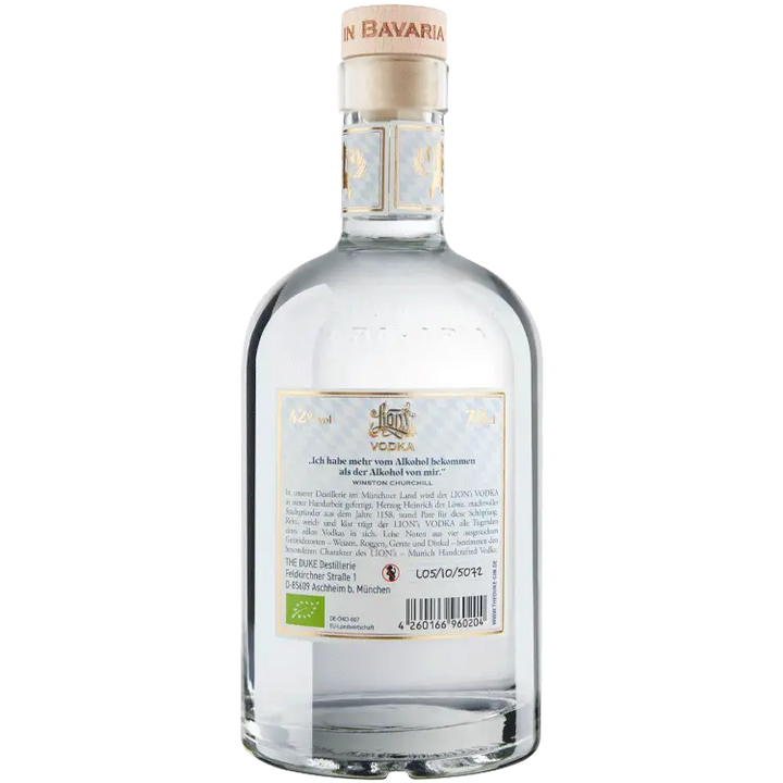 LION's – Munich Handcrafted Vodka 70 cl